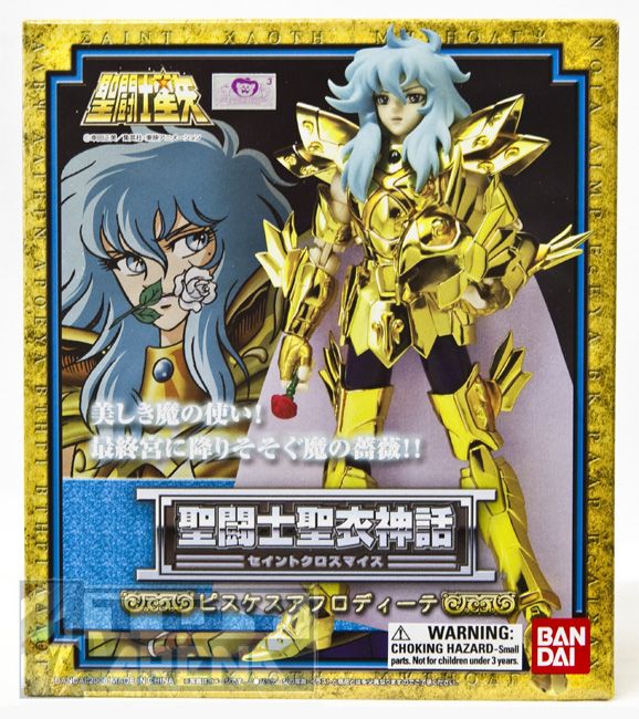 Saint Seiya Myth Cloth Pisces Aphrodite Gold Cloth NEW  