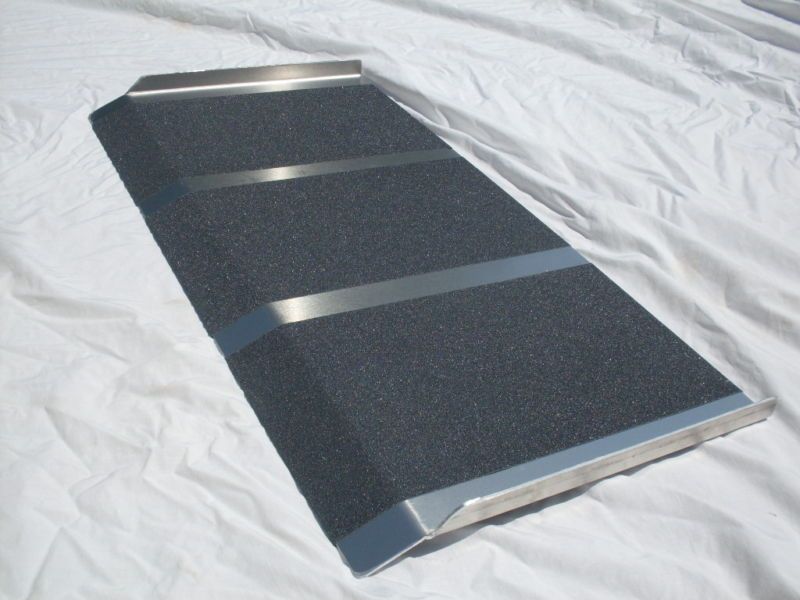 ALUMINUM THRESHOLD WHEELCHAIR SCOOTER RAMP 14 x 30 W  