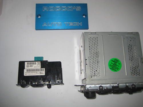 GM RADIO 15234935 & GM PART NUMBER 16238115  