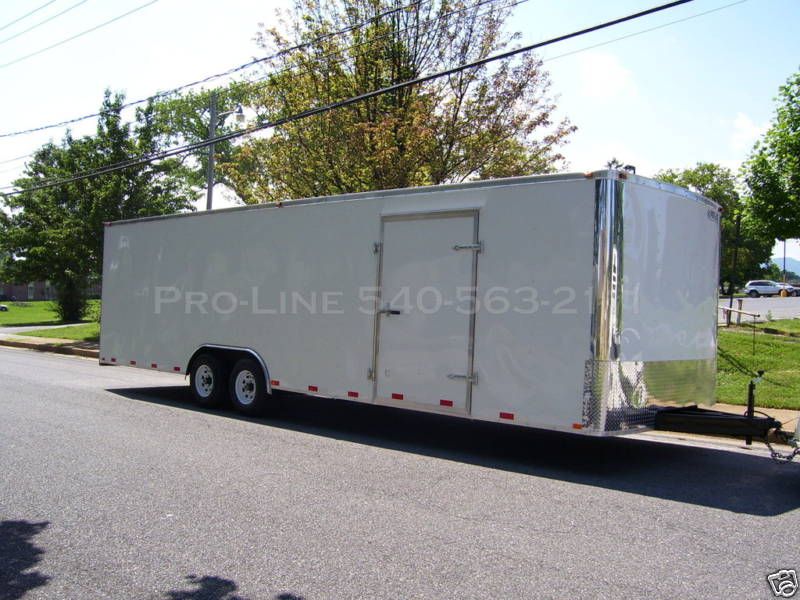 28 Enclosed Trailer Deluxe  