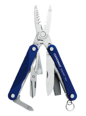 BLUE SQUIRT ES4_LEATHERMAN ELECTRICIAN SCIS TOOL_831201 037447412035 