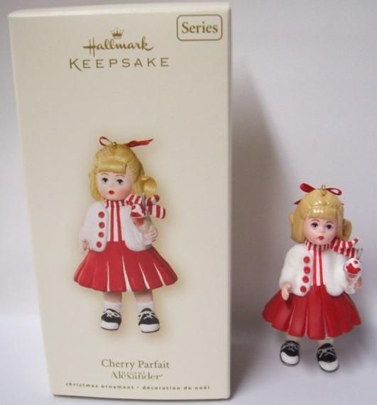 CHERRY PARFAIT MADAME ALEXANDER Hallmark Ornament 12th  