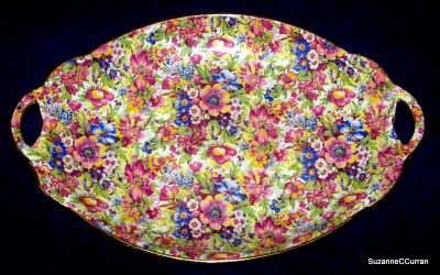 Royal Winton SUNSHINE Oval Handled Tray  