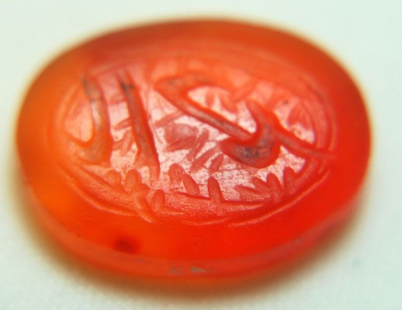 PERSIA QAJAR RARE CARNELIAN ISLAMIC SEAL YA AHMAD  