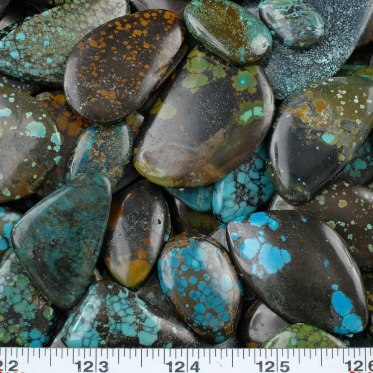 80 grams TURQUOISE Freeform Cabochons 15 55mm (D Grade)  