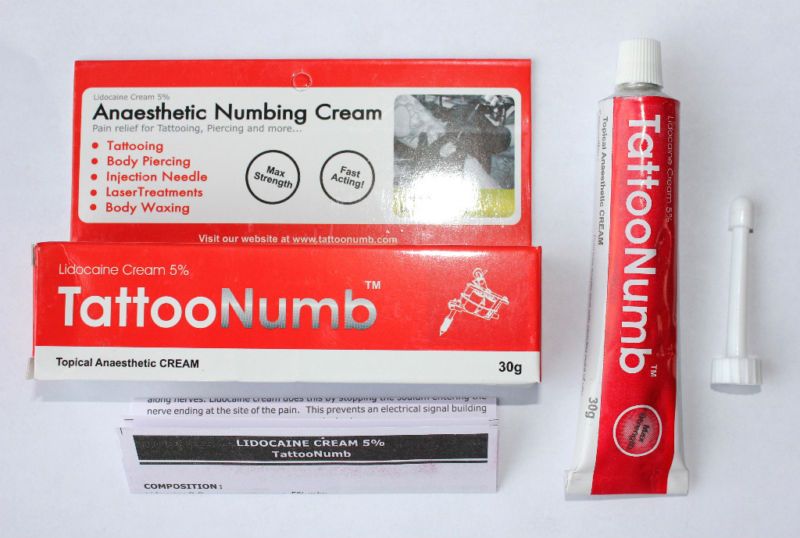 30g TattooNumb Skin Numbing Cream Tattoo Hair Removal  