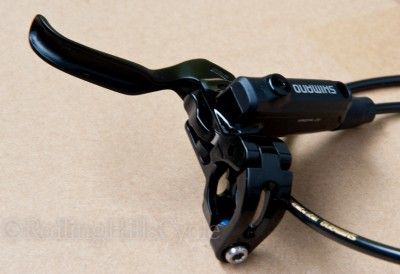 2012 Shimano Deore BL/BR M596 with Hose Disc Brake Set (F&R) Black NEW 