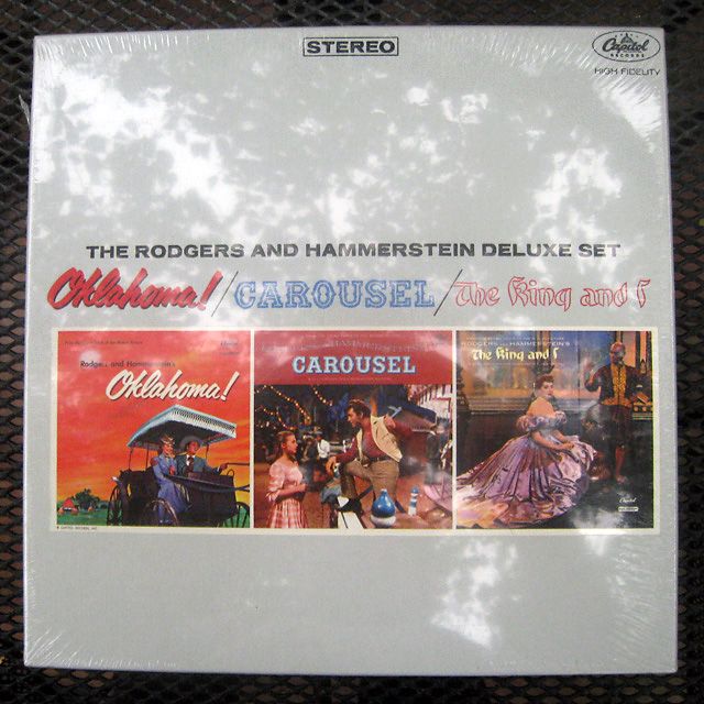 RODGERS & HAMMERSTEIN DELUXE BOX SET OKLAHOMA CAROUSEL THE KING AND I 