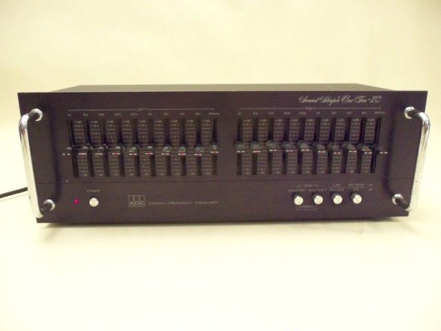 ADC SOUND SHAPER SS 110 IC EQUALIZER PARTS   case  