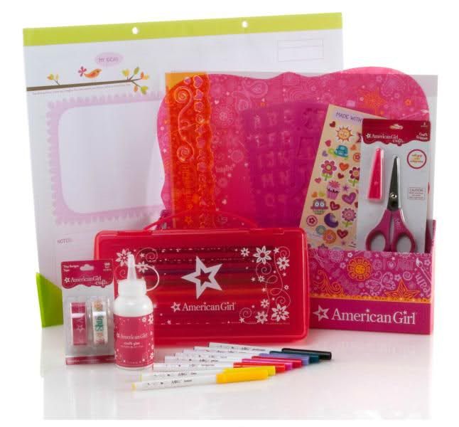 American Girl Crafts Desktop Organization & Drawing Kit   NEW  MSRP 