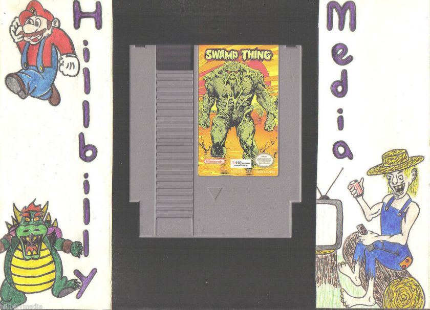 Swamp Thing (Nintendo) Nintendo NES video game 719575010078  