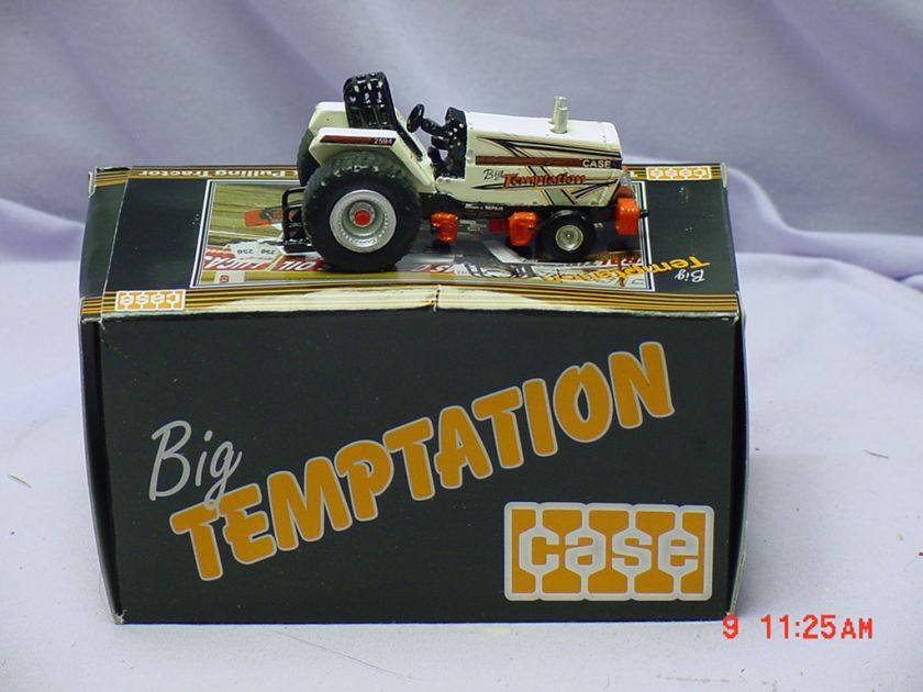 Case BIG TEMPTATION Super Stock Pulling Tractor , 1/64, diecast, NIB 