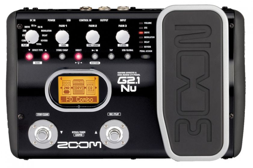 Zoom G2.1nu USB Modeling Pedal G 21 nu 2.1 PROAUDIOSTAR 884354008826 