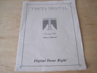 THETA CHROMA 396 DAC (K)  