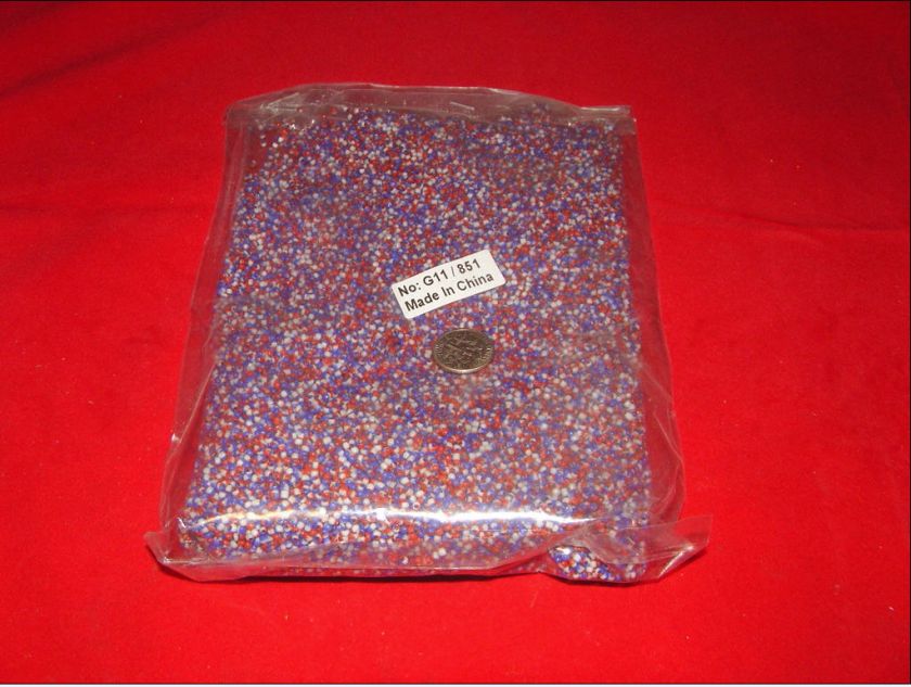 WHOLESALE LOT 1 POUND 12/0 GLASS SEED BEADS G11/851  