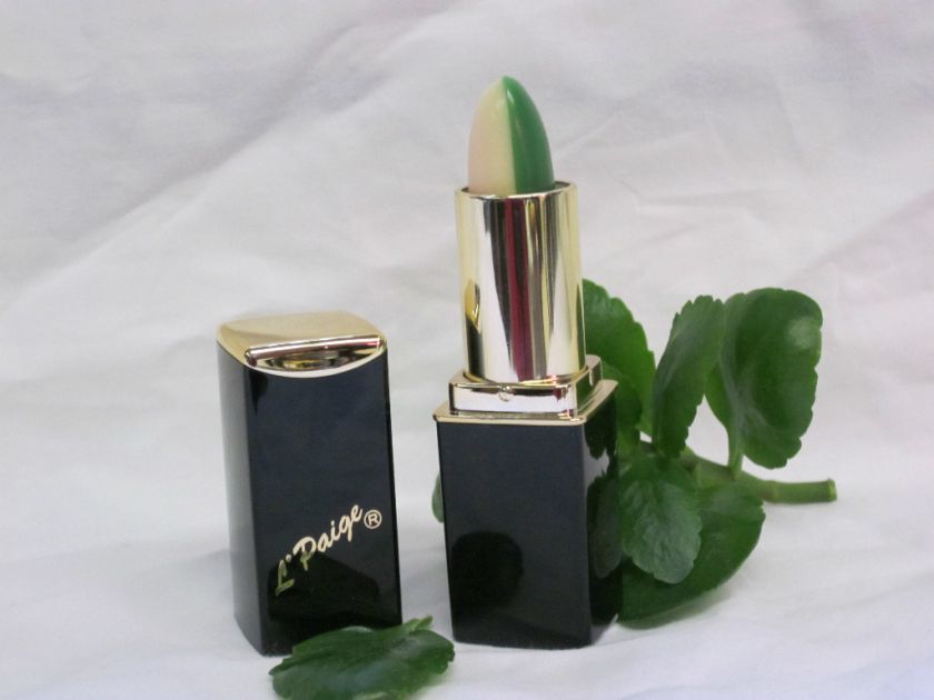 PAIGE LIPSTICK #14 GREEN/WHITE LEAD & ALUMINUM FREE  