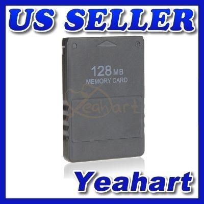 128MB Memory Card For Playstation 2 PS 2 PS2  