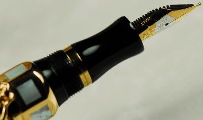 MONTEGRAPPA APHRODITE FOUNTAIN PEN SOLID ROSE GOLD BNIB  