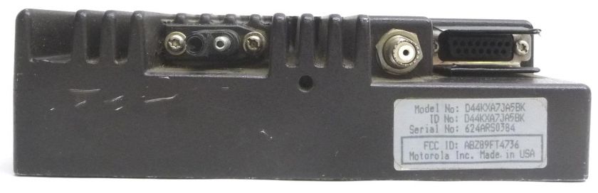 MOTOROLA SPECTRA D44KXA7JA5BK RADIO 40W 403 512 PARTS  