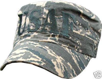 Baseball Cap USAF Digital Flat Top 5964  