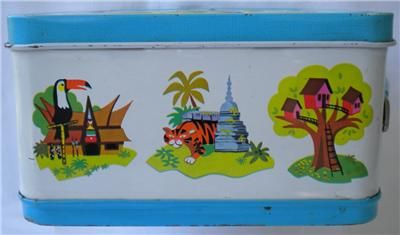 Vintage 1970s Walt Disney World Lunch Box and Thermos  