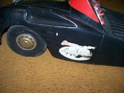 Vintage Marx Batman Batmobile Childs Ride on Toy RARE FUN  