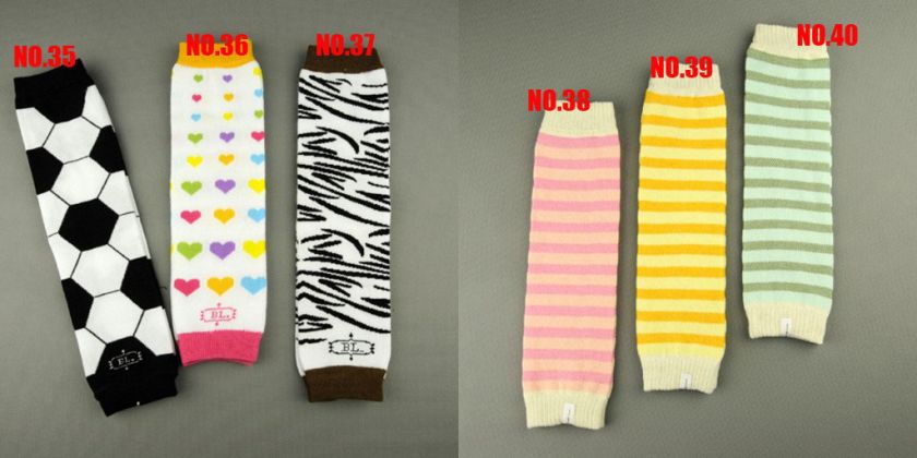 10 pairs,Boy Girl baby sock children Legging Leg Arm Warmers Socks 