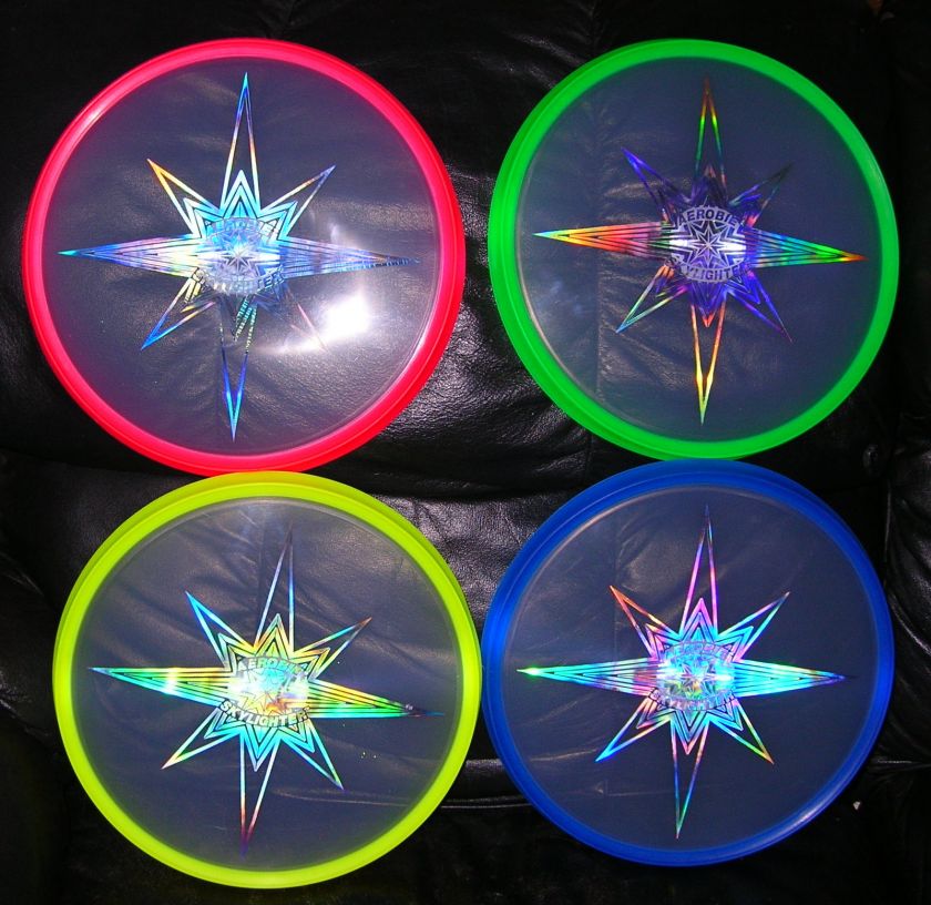 AEROBIE SKYLIGHTER FLYING DISC UFO FREE US SHIPPING & BATT  