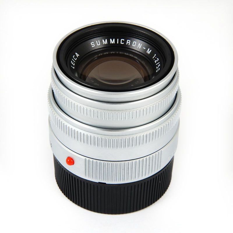 New* Leica Summicron M 50mm f/2 E39 silver 3 year wa 0799429118167 