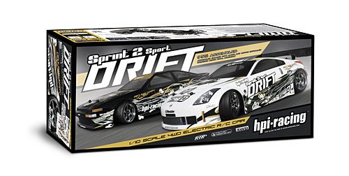 HPI RTR Sprint 2 Drift Sport W/ Toyota Tureno AE86 Body #760  