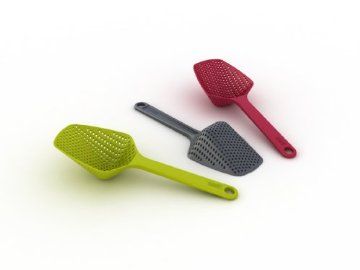   SCOOP COLANDER STRAINER CAT LITTER SCOOP VARIES COLOR & SIZE  