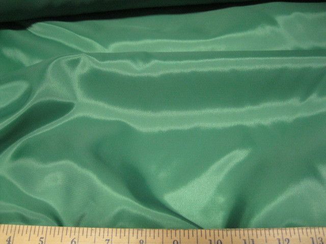 Fabric Taffeta Emerald 45 in TaF04 Free Ship  