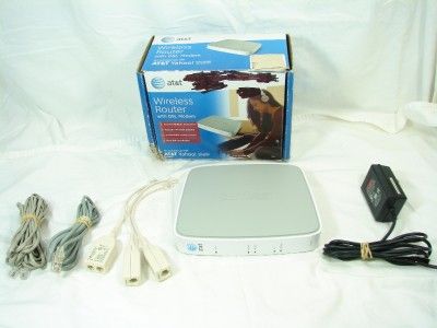 AT&T 2WIRE WIRELESS GATEWAY ROUTER DSL MODEM 2701HG B  