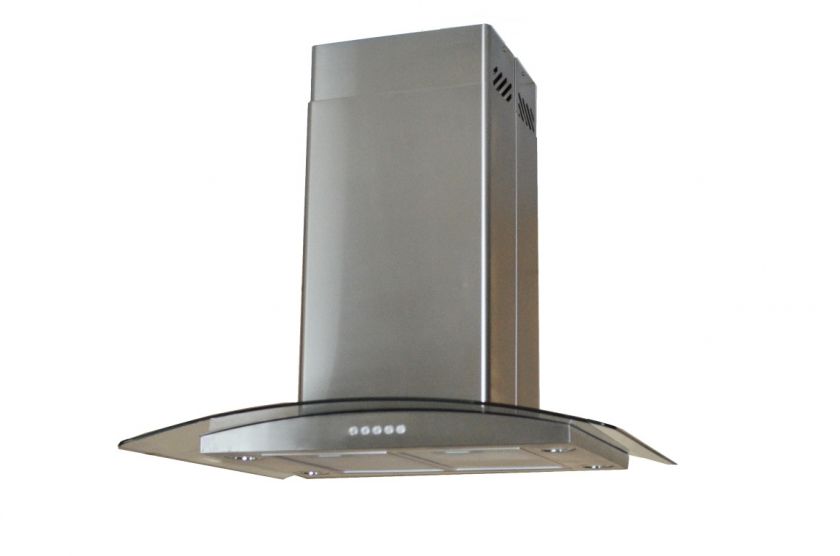 30 Island Mount Stainless Steel Range Hood Kitchen Fan Stove Vent 