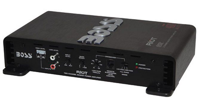   BOSS AUDIO R2002 400W 2 Channel Car Power Amplifier Amp MOSFET Stereo