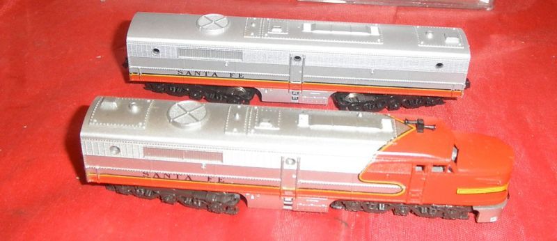 CONCOR SANTA FE N SCALE PA AB DIESEL ENGINE SET  