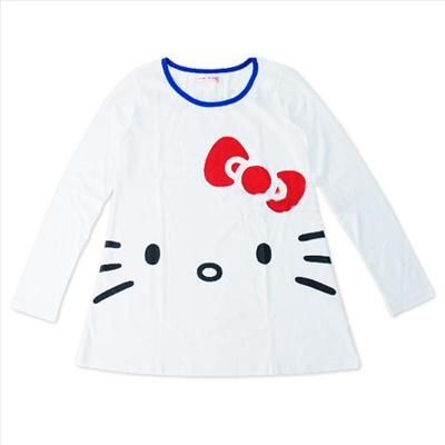 Wear this Hello Kitty Adult T Shirt to show off your cute side. This 