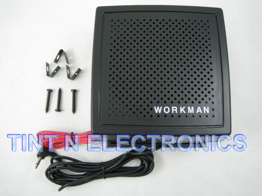 WORKMAN 715 EXTERNAL CB RADIO SPEAKER AMPLIFIED NEW  