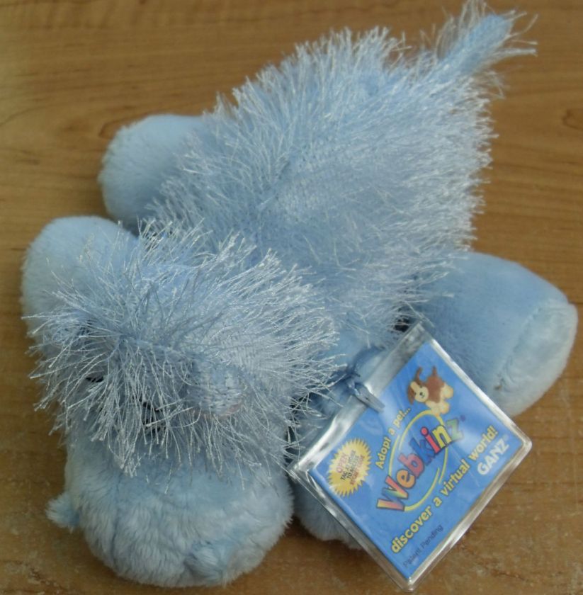   Webkinz SEALED Code NWT Light Blue STUFFED Animal HM009 Ganz  