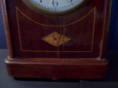 ANTIQUE VINTAGE CLOCK HAC CROSSED ARROWS WURTTEMBERG GERMANY MANTLE 