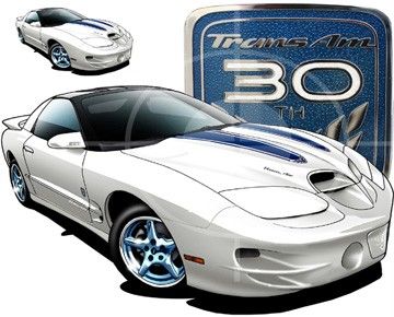 1999 Firebird Trans AM 30th Anniversary T SHIRT #9354A  