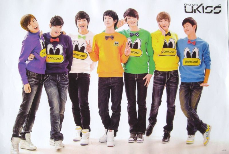 KISS COLORFUL SWEATERS & BOWTIES ASIAN POSTER   K pop Korean 