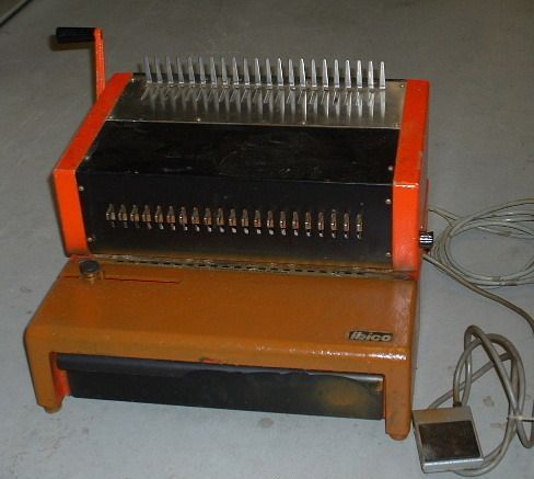 Ibico ELECTRIC PUNCH & MANUAL PLASTIC COMB BINDING MACHINE  