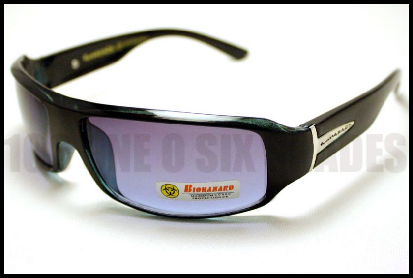 BIOHAZARD Classic Mens Sunglasses BLACK New  