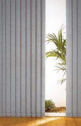 Fabric Vertical Blinds 78 Wide x Custom Length  