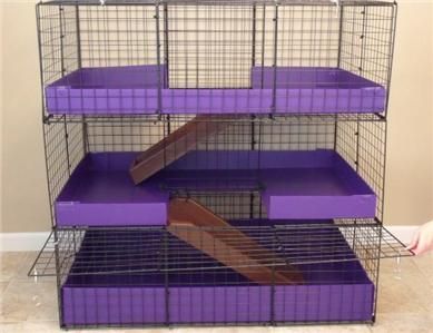 Level Rabbit,Guinea Pig, Chinchilla,Ferret  Wonderland Cage