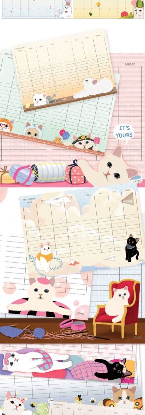 Choo Choo Cat Pastel Diary / Planners  