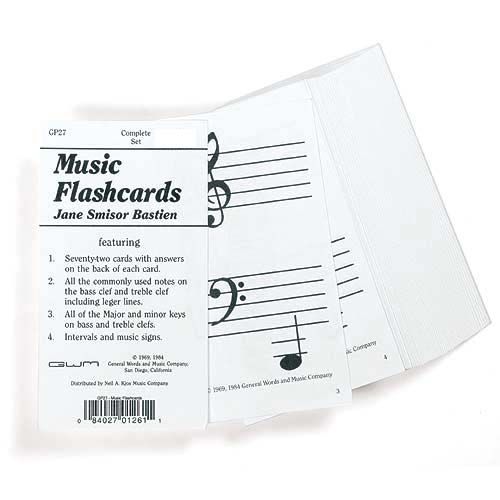 Flashcards General Music by Jane Bastien  