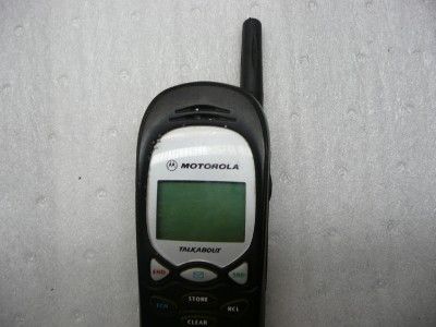 Motorola t2297 talkabout retro cell phone no contract  