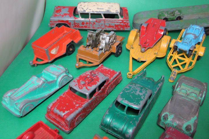   /Midgetoy Lot Of 40+ Vehicles/1959 Ford/Chris Craft Capri Speedboat